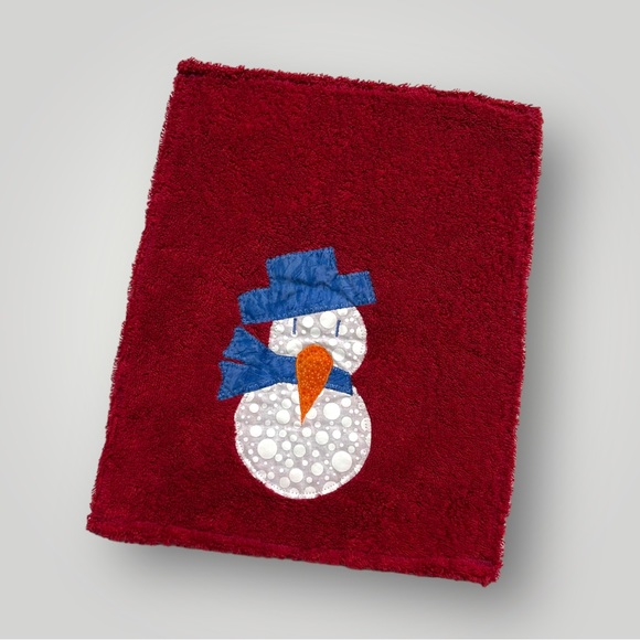 Lot/3 𝑯𝒂𝒏𝒅𝒎𝒂𝒅𝒆 Holiday Hand Towels 🎁 - Picture 11 of 15